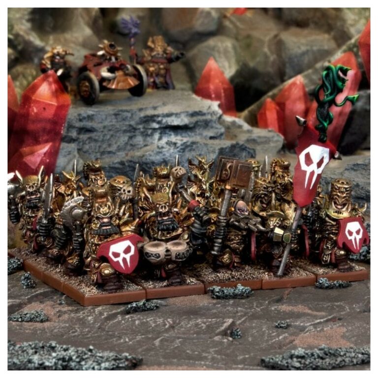 Équipe de Nains du Chaos Blood Bowl | Figurines Warhammer | VPC Forges