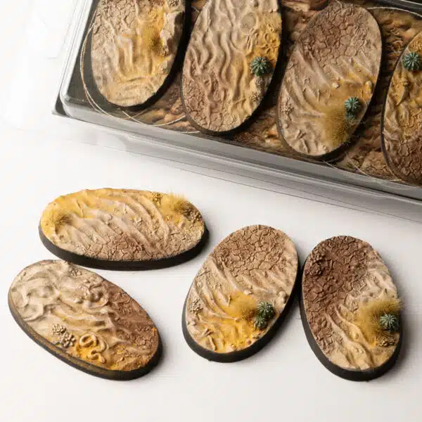 Deserts of Maahl Bases, Oval 60mm (x4)