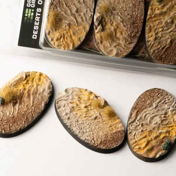 Deserts of Maahl Bases, Oval 75mm (x3)