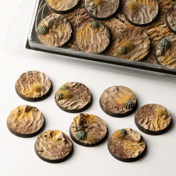 Deserts of Maahl Bases, Round 32mm (x8)
