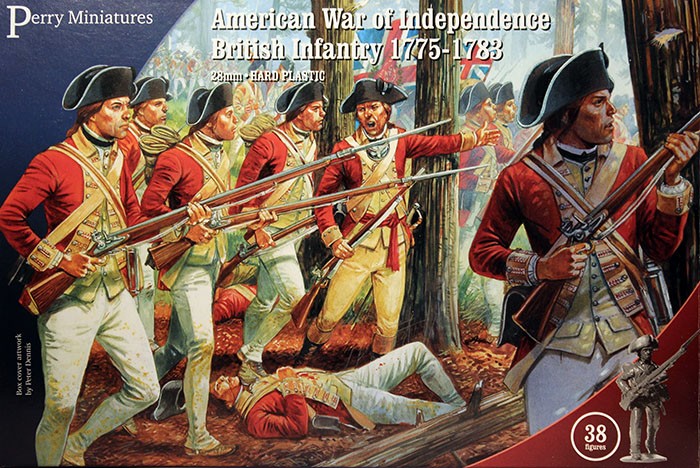 Perry Miniatures - American War of Independence British Infantry 1775-1783