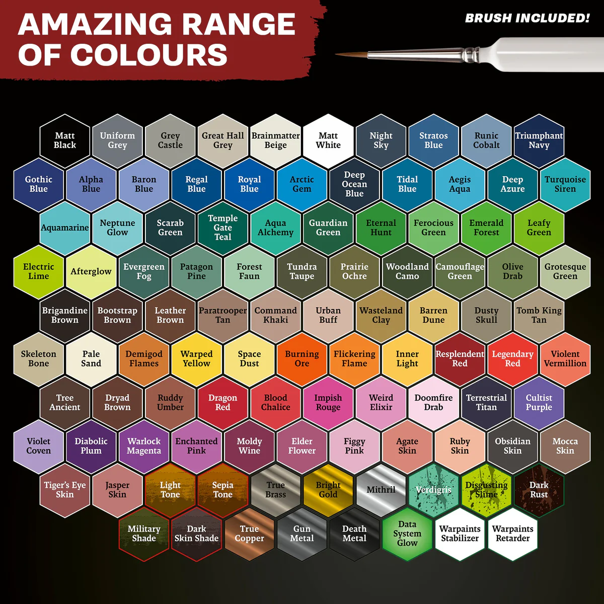 Warpaints Fanatic Wargamers Paint Set – Image 3